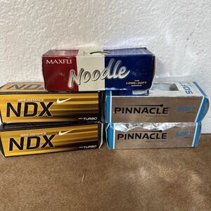 15‎ premium golf balls NDX Turbo, pinnacle soft, noodles